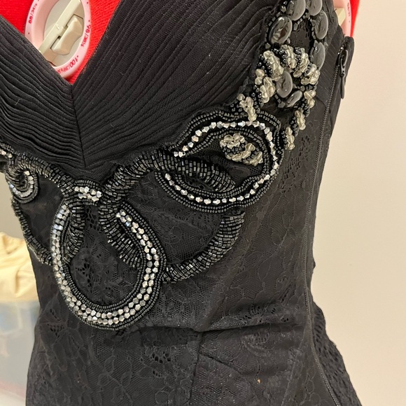 La Perla Black Camisole with Beaded Detail - Picture 2 of 6